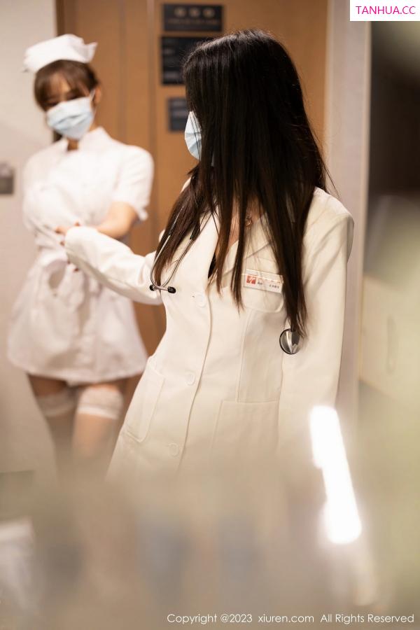   [XiuRen]高清写真图 2023.02.23 No.6312 模特合集 护士服 美腿第3张图片